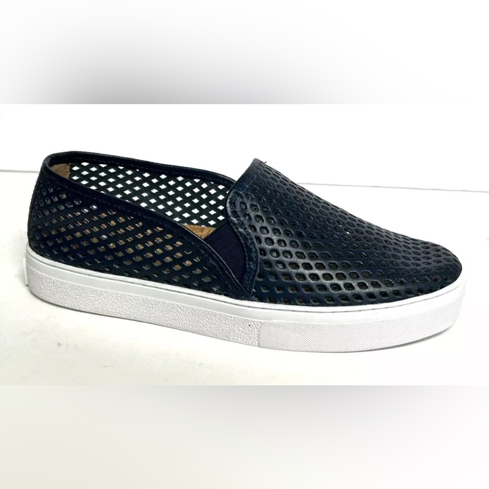 JIBS Womens Classic Slip On Navy Size 9 M